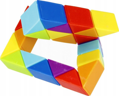 Lodër puzzle Mega Creative Magic Cube Snake, 5x7x2, shumëngjyrëshe