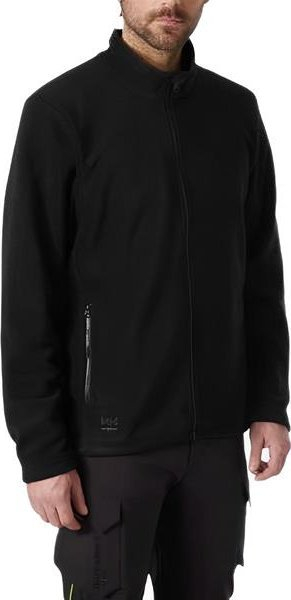 Xhaketë fleece Helly Hansen Manchester 2.0 për burra, 100% poliester i ricikluar, madhësia 2XL, e zezë