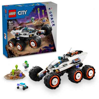 Set LEGO City Space Rover and Space Life Research 60431, moshat 6+, shumëngjyrësh