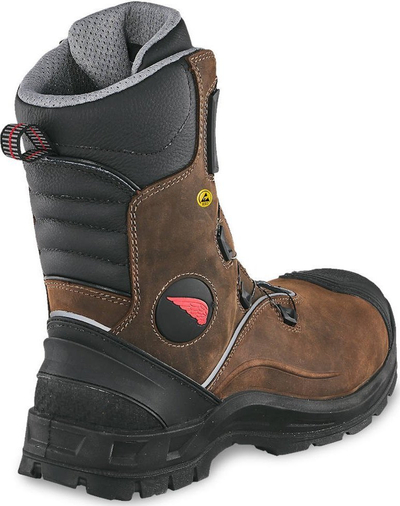 Çizme pune Red Wing PetroKing XT 8 BOA, lëkurë nubuck, kafe