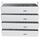 Filtër karboni për aspirator Akpo T800, set, i bardhë
