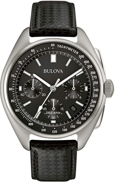Prë dore për meshkuj Bulova Special Edition Lunar Pilot , e zezë