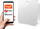 Gateway qendror Tuya Smart, ZigBee 3.0, WiFi 2.4GHz, i bardhë