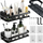 Set raftesh banjoje Gotel M39A, 2 copë, plastikë, të bardha