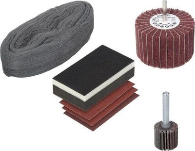 Set për rinovim mobiljesh Wolfcraft 5643000, 7 pjesë, për dru
