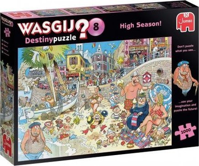 Puzzle Jumbo Wasgij Destiny High Season #8, 1000 copa, shumëngjyrësh