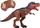 Lodër dinosauri interaktiv T Rex RC 0333, me telekomandë, 53 cm, shumëngjyrëshe