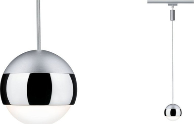 Ламбадар Paulmann URail Capsule II LED, за URail систем, хром