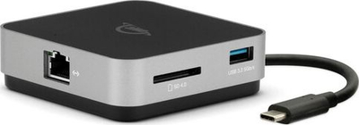 Dock USB C OWC Travel Dock E OWCTCDK6P2SG, 6 porte, Power Delivery 100W, e zezë