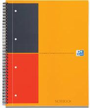 Bлок за белешки Oxford 100104036, A4, 80 gsm, портокалов