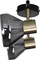 Spot tavani Activejet LISA, 2 llamba E14, IP20, i zi