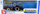 Играчка трактор Bburago New Holland T7040, размер 1:32, со приколка, сина