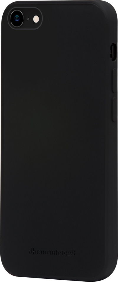 Kuti telefoni Dbramante1928 Greenland për iPhone 8, SE 2020, SE 2022, mbrojtëse, e zezë
