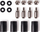 Set vida montimi Alphacool Core Push, 17mm, M3 M4 UNC 6-32, 4 copa