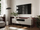 Komodë TV Cama Meble Tresse, 180x40x54.5 cm, 3 dyer 1 raft, ngjyrë cashmere matt