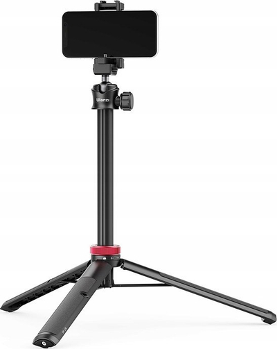Tripod vlogu Ulanzi MT-44, i zgjatshëm, për kamera dhe telefon, i zi