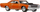 Maket makine Hot Wheels Premium Fast and Furious, 70 Plymouth Roadrunner, metal 1:64, e kuqe