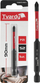 Bit goditës Tvardy T00173 90mm, PZ1, çelik S2, i kuq e zi