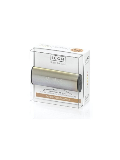 Aromë për makinë Millefiori Milano Icon Metallo Sandalwood and Bergamot 47 g kMIL091