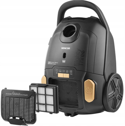 Fshesë me korent Sencor SVC 8330BK, 800W, 3L, 68dB, e zezë