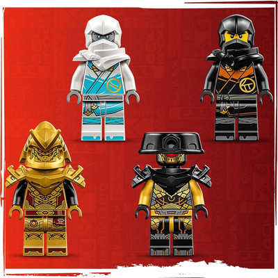 Set LEGO Ninjago Zane Dragon Power Spinjitzu Makina e Garës, 71791, 307 copa, 7+, shumëngjyrësh