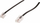 Поврзувачки кабел Schwaiger RJ11 во RJ45, 6 m, црн