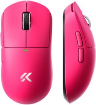 Maus gaming wireless MCHOSE A5 V3 Ultra, 8000 Hz, sensor PAW 3395, rozë