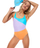 Rroba banje Roxy COLORBLOCK, shumëngjyrëshe
