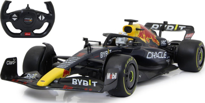 Makinë garash me pult Jamara Deluxe Cars Oracle Red Bull Racing RB18 1:12, 2.4 GHz, blu e errët