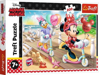 Puzzle Trefl Mickey dhe Minnie, 200 elemente
