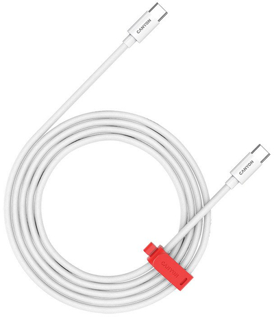 Kabllo Canyon CND-CC100AB12W USB C në USB C, 100W, 1.2m, e bardhë