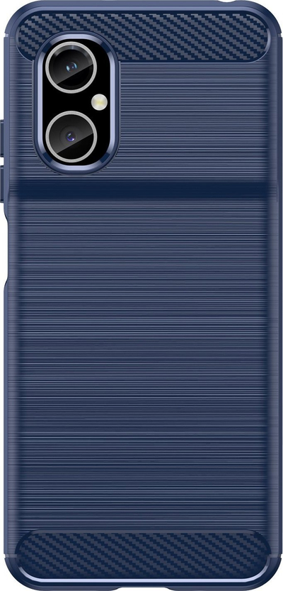 Mbulesë telefoni Xiaomi Redmi Note 11E Redmi 10 5G, TPU, dizajn karbon, blu e errët