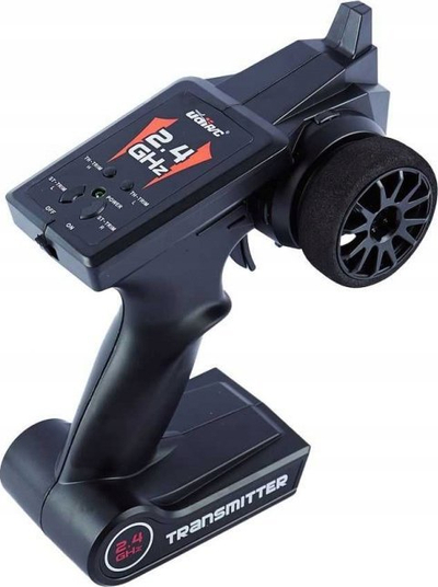 Varkë me pult Fleg 008, 2.4GHz, deri 25 km/orë, e verdhë