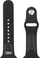 Rrip dore Audi me figura gjeometrike nga silikon për Apple Watch 4 5 6 7 8 9 10 SE, 40 41 42mm, i zi