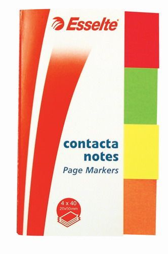 Etiketa vetëngjitëse Esselte Contacta 83019 N, indekse dokumentesh