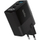 Karikues muri Spello ForceBoost SA65 GaN, 65W, 2x USB C 1x USB A, me ekran, i zi