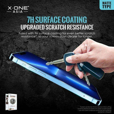 Mbrojtës ekrani X-One Extreme Shock Eliminator 4th Gen Matte, për iPhone 14, i tejdukshëm