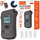 Алатка за тестирање алкохол Zenwire Police Professional Digital, дигитална рачна, со фенерче и 5 мундштуци, црна