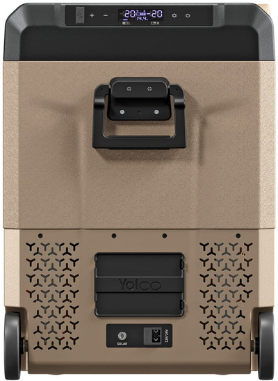 Frigorifer portativ Yolco TCX60 Sand, 60L, kompresor, ngjyrë rëre