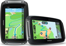 Navigacion për motor TomTom Rider 550 World Premium, GPS, Wi‑Fi, i zi