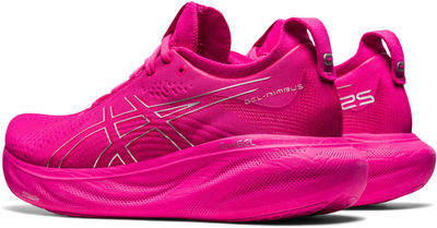 Патики за трчање Asics GEL-NIMBUS 25 за жени, дишлива мрежа, амортизација PureGEL FF Blast+, розова