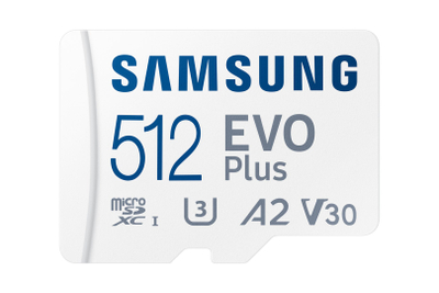 Kartë memorie Samsung microSDXC EVO, 512GB, CL10