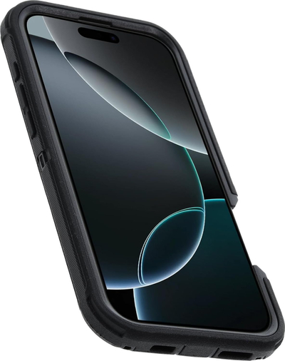 Mbulesë telefoni CaseDefender për iPhone 16 Pro Max, MagSafe, e zezë