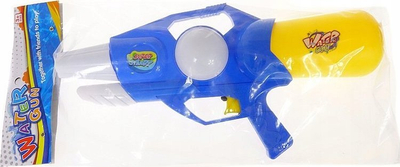 Lodër armë uji Adar Water Gun, 40cm, PVC, blu me të verdhë