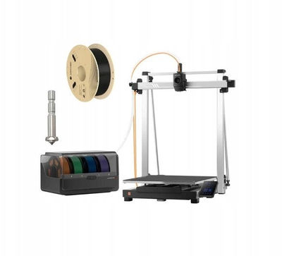 Printer 3D Anycubic Kobra 3 Max Combo, volum i madh printimi, multifilament, i zi