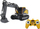 Eskavator me telekomandë Jamara Volvo EC160E, 1:26, 2.4GHz, i verdhë
