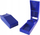 Prerëse tabletash Pill Cutter Guillotine, me ndarje ruajtëse, blu navy