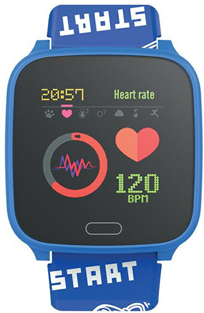 Set orë e mençur + altoparlant Forever FOREVER IGO 2 JW-150 SMART WATCH SET AND ABS-100 SPEAKER, kaltër