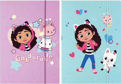 Folder me gomë Starpak Gabby 533770, A4, shumëngjyrësh