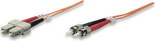 Kабел оптичко влакно Intellinet 470117, SC во ST, multi mode 50/125, 2m